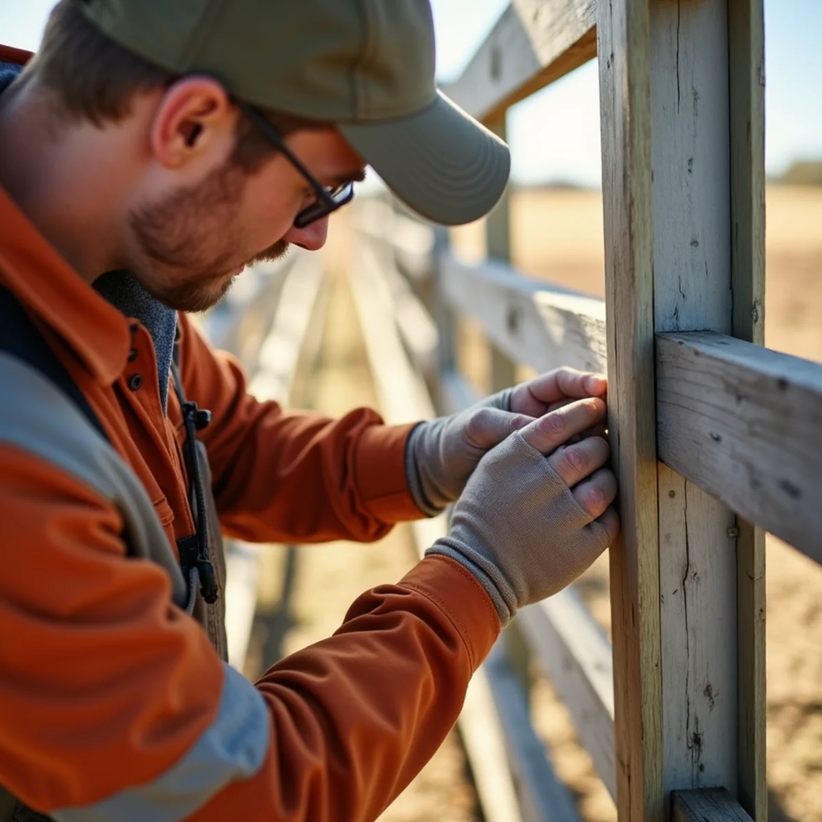 Detailed structural fence inspection for Annual Fence Maintenance Checklist for Kansas Seasons