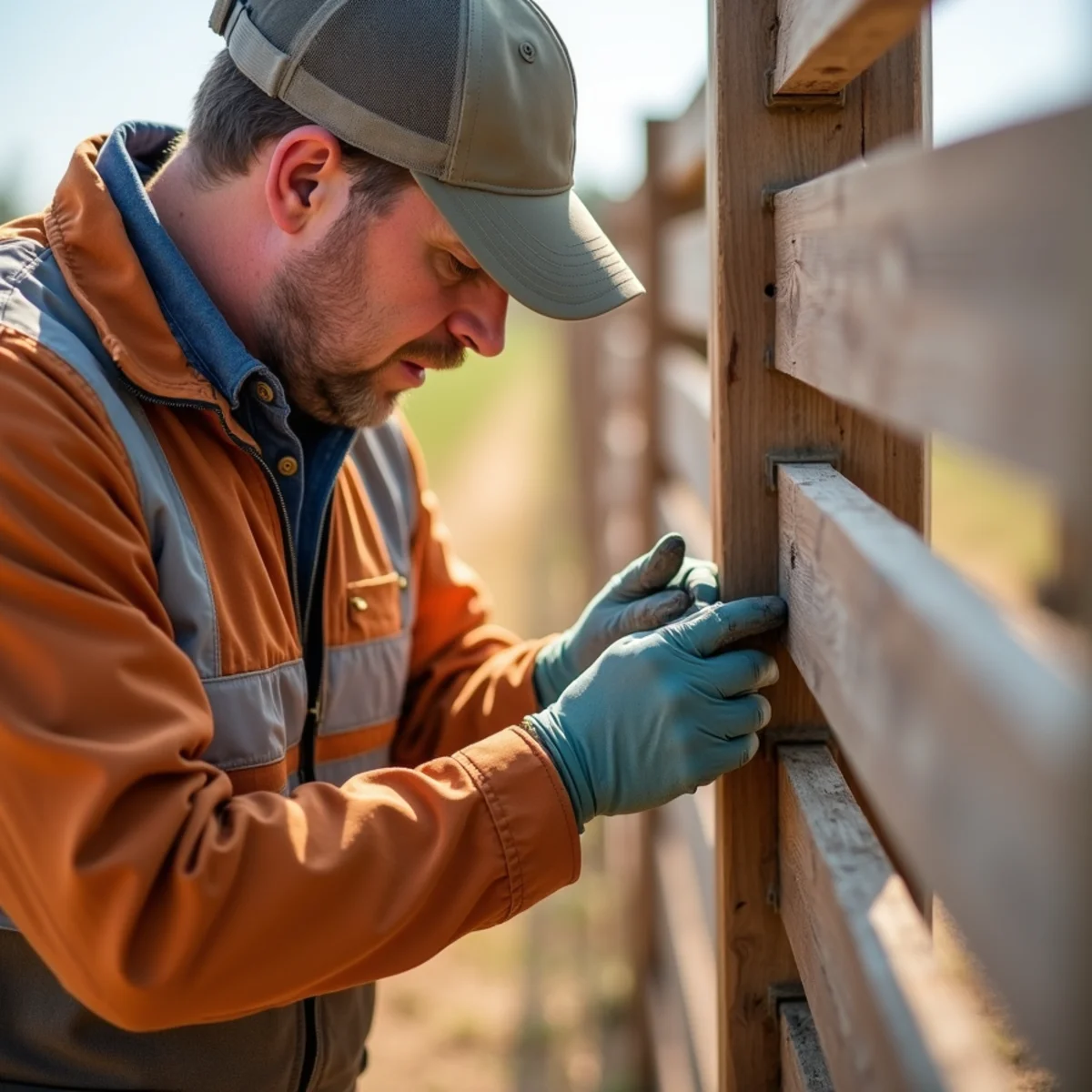Detailed structural fence inspection for How Long Does a Wood Fence Last in Kansas?